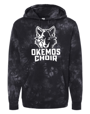 Custom Apparel - Screen Printing - Okemos Choir - Adult Midweight Tie - Dyed Hoodie - Okemos Choir - 17188