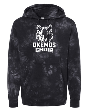 Custom Apparel - Screen Printing - Okemos Choir Apparel - Adult Midweight Tie - Dyed Hooded Sweatshirt - Okemos Choir Apparel - 16293