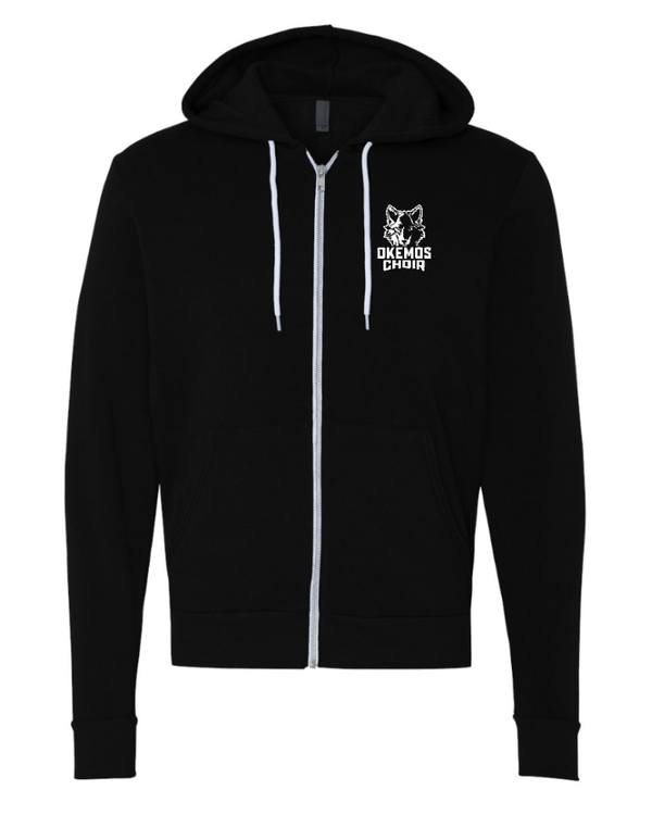 Custom Apparel - Screen Printing - Okemos Choir Apparel - Fleece Full Zip Hoodie - Okemos Choir Apparel - 16293