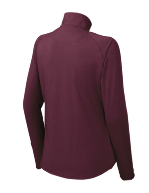 Custom Apparel - Screen Printing - Okemos Choir Apparel - Ladies Stretch 1/4 Zip Pullover - Okemos Choir Apparel - 16293