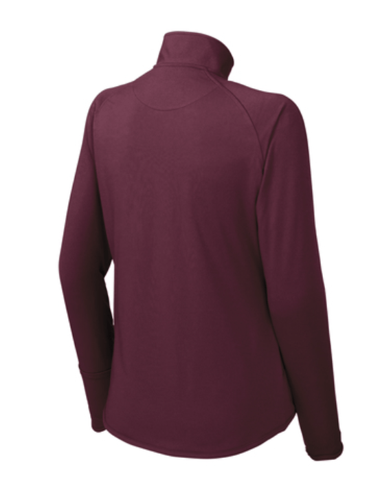 Custom Apparel - Screen Printing - Okemos Choir Apparel - Ladies Stretch 1/4 Zip Pullover - Okemos Choir Apparel - 16293