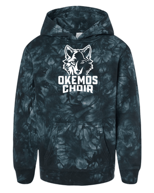 Custom Apparel - Screen Printing - Okemos Choir Apparel - Youth Midweight Tie - Dyed Hooded Sweatshirt - Okemos Choir Apparel - 16293