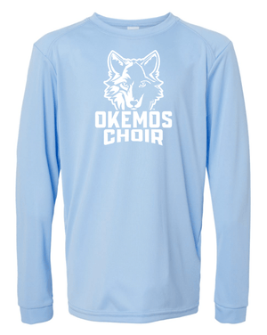 Custom Apparel - Screen Printing - Okemos Choir Apparel - Youth Performance Long Sleeve T-Shirt - Okemos Choir Apparel - 16293