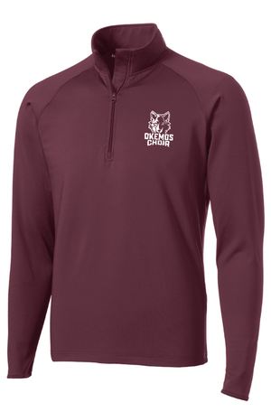Custom Apparel - Screen Printing - Okemos Choir - Men's Sport Wick Stretch 1/4 Zip Pullover - Okemos Choir - 17188