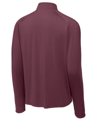 Custom Apparel - Screen Printing - Okemos Choir - Men's Sport Wick Stretch 1/4 Zip Pullover - Okemos Choir - 17188