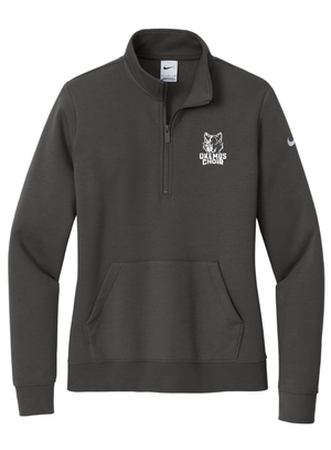 Custom Apparel - Screen Printing - Okemos Choir - Nike Ladies Fleece 1/2 Zip - Okemos Choir - 17188