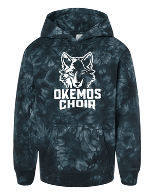 Custom Apparel - Screen Printing - Okemos Choir - Youth Midweight Tye - Dyed Hoodie - Okemos Choir - 17188