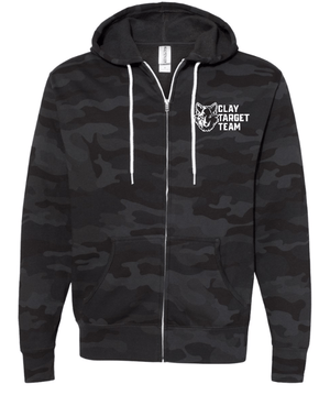 Custom Apparel - Screen Printing - Okemos Clay Target Team 2024 STATES - Full - Zip Hoodie - Okemos Clay Target Team 2024 STATES - 15886