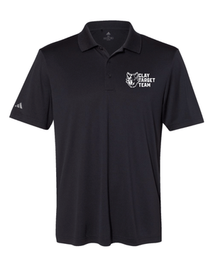 Custom Apparel - Screen Printing - Okemos Clay Target Team 2024 STATES - Men's Adidas Polo - Okemos Clay Target Team 2024 STATES - 15886