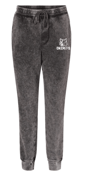 Custom Apparel - Screen Printing - Okemos Clay Target Team 2024 STATES - Unisex Mineral Wash Pants - Okemos Clay Target Team 2024 STATES - 15886