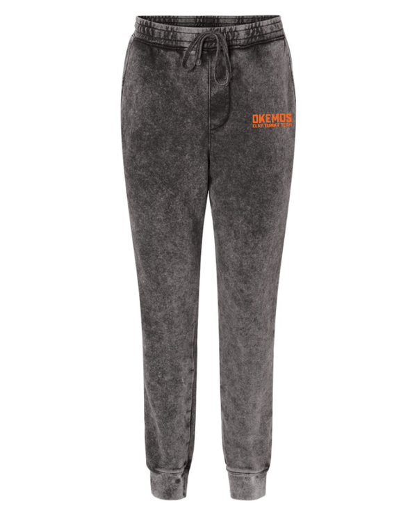 Custom Apparel - Screen Printing - Okemos Clay Target Team 2024 - Unisex Mineral Wash Fleece Joggers - Okemos Clay Target Team 2024 - 16625