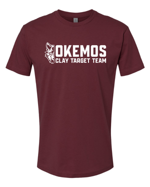Custom Apparel - Screen Printing - Okemos Clay Target Team 2024 - Unisex T-Shirt (Trap Happens) - Okemos Clay Target Team 2024 - 16625