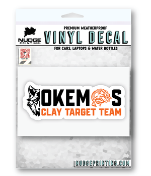 Custom Apparel - Screen Printing - Okemos Clay Target Team 2025 - Car Decal - Okemos Clay Target Team 2025 - 17398