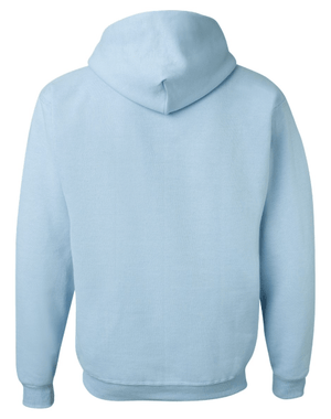 Custom Apparel - Screen Printing - Okemos CMS Cross Country - Adult Hooded Sweatshirt Black/Maroon/Blue - Okemos CMS Cross Country 2024 - 16303