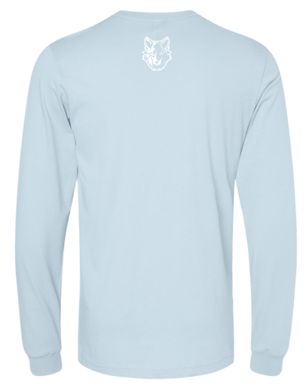 Custom Apparel - Screen Printing - Okemos CMS Cross Country - Adult Long Sleeve T-Shirt Blue/Maroon/Black - Okemos CMS Cross Country 2024 - 16303