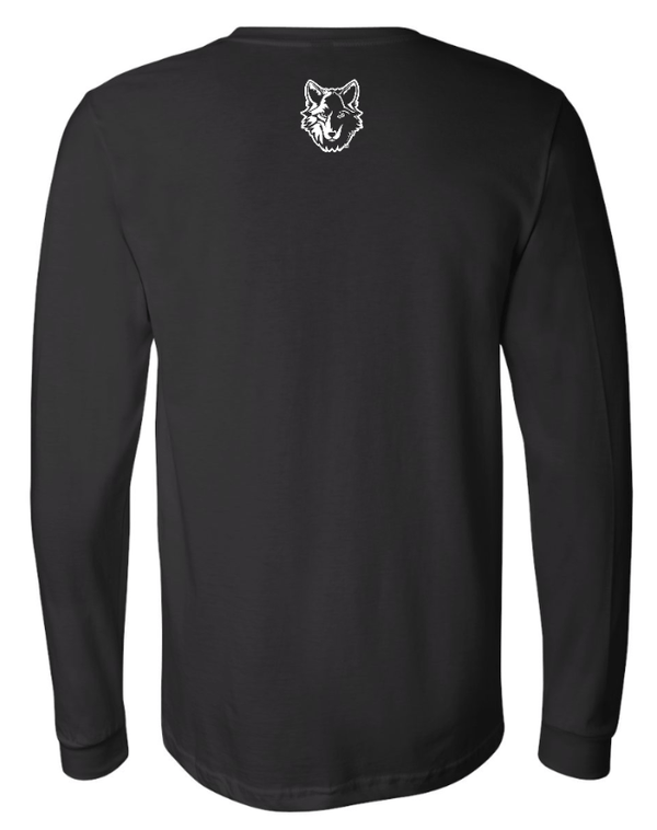 Custom Apparel - Screen Printing - Okemos CMS Cross Country - Adult Long Sleeve T-Shirt Blue/Maroon/Black - Okemos CMS Cross Country 2024 - 16303