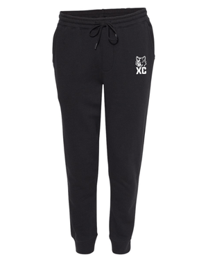 Custom Apparel - Screen Printing - Okemos CMS Cross Country - Adult Midweight Fleece Pants Black - Okemos CMS Cross Country 2024 - 16303