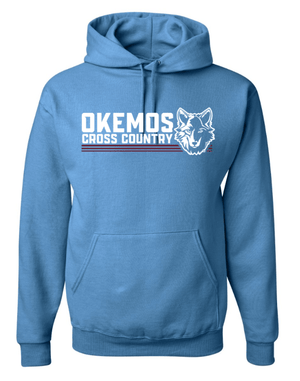 Custom Apparel - Screen Printing - Okemos CMS Cross Country - Hooded Sweatshirt - Hoodie - Okemos CMS Cross Country - 14442