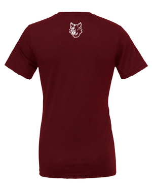 Custom Apparel - Screen Printing - Okemos CMS Cross Country - Youth Cotton T-Shirt (Maroon, Black) - Okemos CMS Cross Country 2024 - 16303