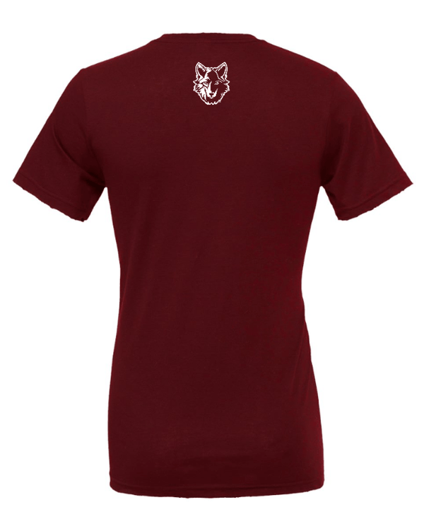 Custom Apparel - Screen Printing - Okemos CMS Cross Country - Youth Cotton T-Shirt (Maroon, Black) - Okemos CMS Cross Country 2024 - 16303