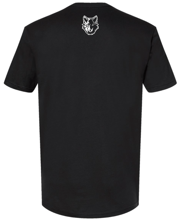 Custom Printed Apparel | Okemos CMS/Kinawa Cross Country 2025 - Adult Cotton Tee (Black/Maroon) - Okemos CMS/Kinawa Cross Country 2025 - 18257