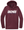 Custom Printed Apparel | Okemos CMS/Kinawa Cross Country 2025 - Adult Sport - Wick Fleece Hooded Pullover (Black/Maroon) - Okemos CMS/Kinawa Cross Country 2025 - 18257