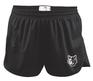 Custom Printed Apparel | Okemos CMS/Kinawa Cross Country 2025 - Black Athletic Track Shorts - Okemos CMS/Kinawa Cross Country 2025 - 18257