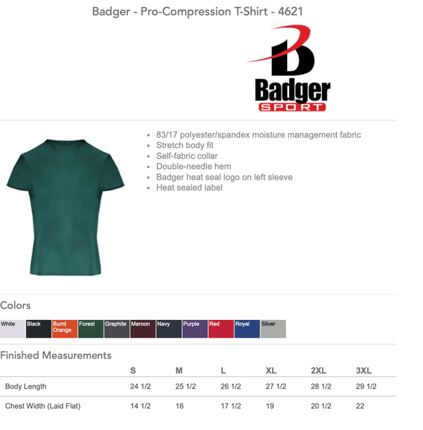 Custom Apparel - Screen Printing - Okemos Football 2023 - Short Sleeve Compression Shirt - Okemos Football - Player Only