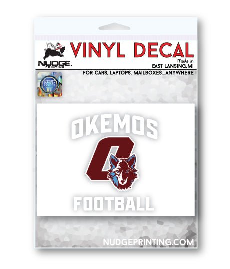 Custom Apparel - Screen Printing - Okemos Football 2024 - Decal - Okemos Football 2024 - 16351
