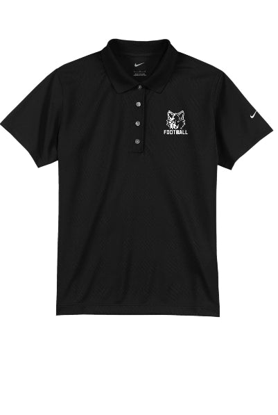 Custom Apparel - Screen Printing - okemos Football 2024 - Ladies Nike Dri - Fit Polo - Okemos Football 2024 - 16351