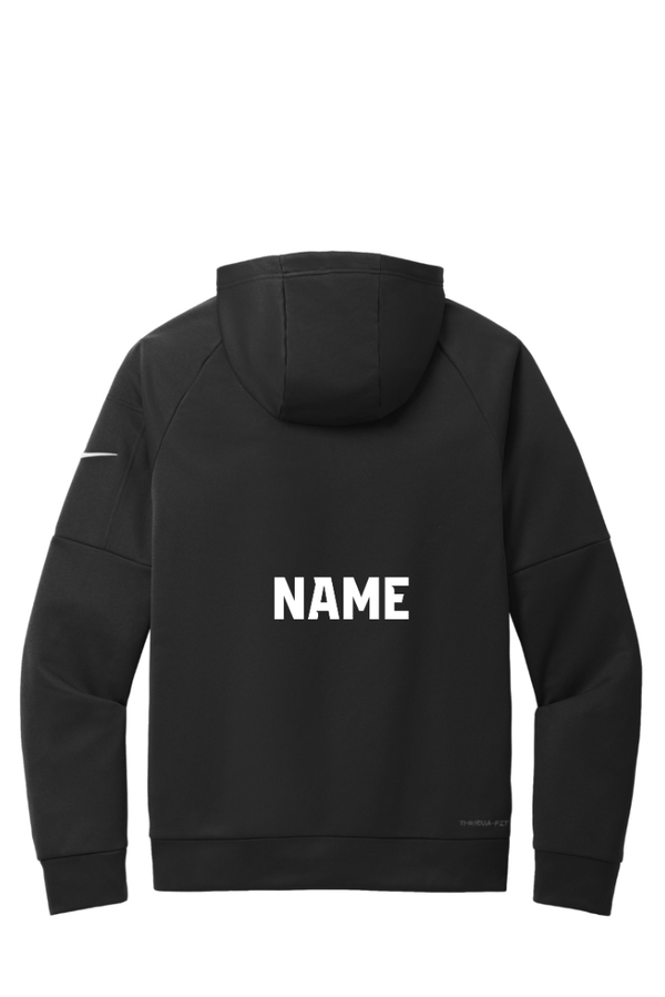 Custom Apparel - Screen Printing - Okemos Football 2024 - Nike Therma - FIT Full Zip Hoodie - Okemos Football 2024 - 16351
