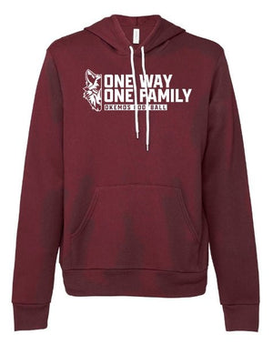 Custom Apparel - Screen Printing - Okemos Football 2024 - Sponge Fleece Hoodie - Okemos Football 2024 - 15889