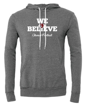 Custom Apparel - Screen Printing - Okemos Football 2024 - Sponge Fleece Hoodie - Okemos Football 2024 - 15889