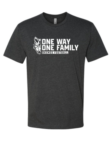 Custom Apparel - Screen Printing - Okemos Football 2024 - Unisex CVC T-Shirt - Okemos Football 2024 - 16351