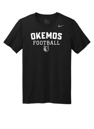 Custom Apparel - Screen Printing - Okemos Football 2024 - Unisex Nike T-Shirt - Okemos Football 2024 - 16351