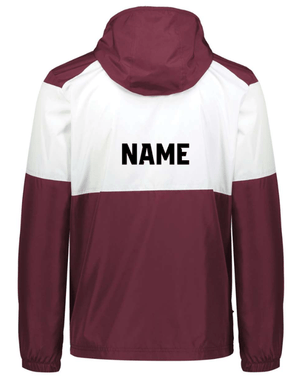 Custom Printed Apparel | Okemos Football - Fall 2025 - Men's Hooded Team Jacket *Personalization Optional (Right Sleeve , Name on back) - Okemos Football - 17755