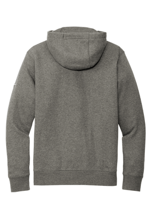 Custom Printed Apparel | Okemos Football - Fall 2025 - Nike Fleece Swoosh Full Zip Hoodie (Charcoal) - Okemos Football - 17755