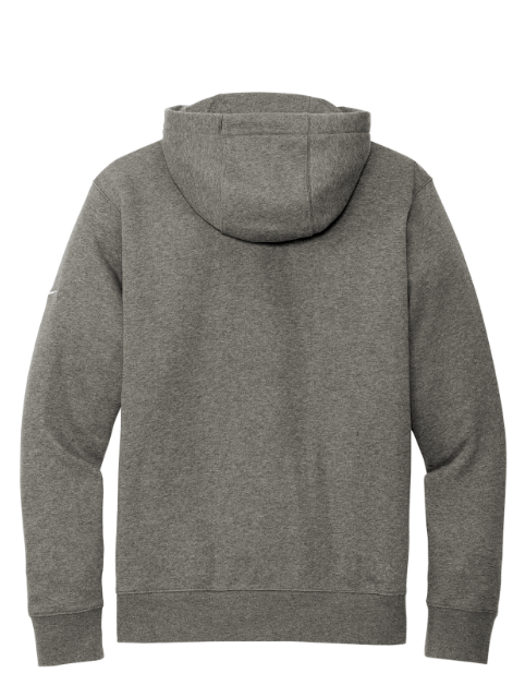Custom Printed Apparel | Okemos Football - Fall 2025 - Nike Fleece Swoosh Full Zip Hoodie (Charcoal) - Okemos Football - 17755