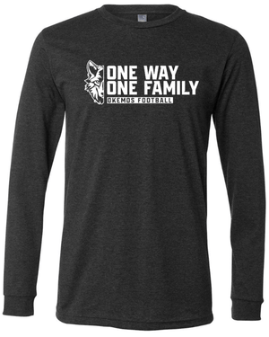 Custom Apparel - Screen Printing - Okemos Football - Long Sleeve T-shirt - Okemos Football - 13920