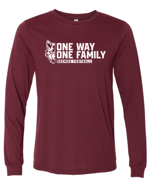 Custom Apparel - Screen Printing - Okemos Football - Long Sleeve T-shirt - Okemos Football - 13920