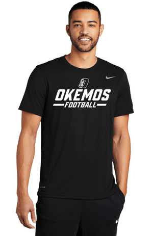 Custom Apparel - Screen Printing - Okemos Football Nike Dri - Fit T-shirt - Okemos Football - 14507