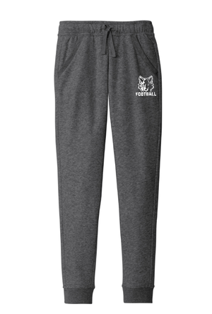 Custom Apparel - Screen Printing - Okemos Football - Spring 2025 - Fleece Jogger (Graphite / Black) - Okemos Football - Spring 2025 - 17711
