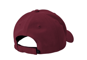 Custom Apparel - Screen Printing - Okemos Football - Spring 2025 - Nike Dri Fit Legacy Cap (Black / Maroon) - Okemos Football - Spring 2025 - 17711