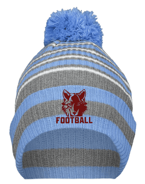 Custom Apparel - Screen Printing - Okemos Football - Spring 2025 - Pom Beanie - Okemos Football - Spring 2025 - 17711