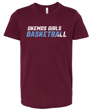 Custom Apparel - Screen Printing - Okemos Girls Basketball 2024 - Youth Unisex T-Shirt - Okemos Girls Basketball - 16963