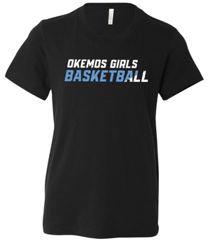 Custom Apparel - Screen Printing - Okemos Girls Basketball 2024 - Youth Unisex T-Shirt - Okemos Girls Basketball - 16963