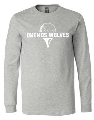 Custom Apparel - Screen Printing - Okemos Girls Golf - Adult Unisex Long Sleeve T-Shirt - Okemos Girls Golf - 16225