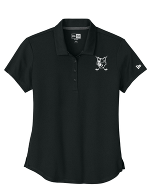 Custom Apparel - Screen Printing - Okemos Girls Golf - Women's Power Polo White/ Black - Okemos Girls Golf - 16225
