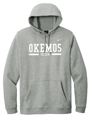 Custom Apparel - Screen Printing - Okemos Girls Soccer 2024 - Nike Unisex Hooded Sweatshirt - Okemos Girls Soccer 2024 - 15460