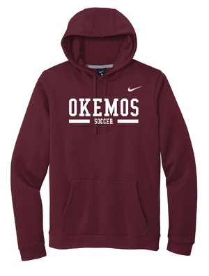 Custom Apparel - Screen Printing - Okemos Girls Soccer 2024 - Nike Unisex Hooded Sweatshirt - Okemos Girls Soccer 2024 - 15460